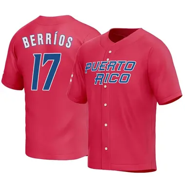 Puerto Rico Jose Berrios White 2023 World Baseball Classic Jersey – US  Soccer Hall